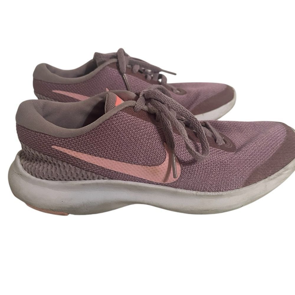 Nike Flex Experience RN 7 Sneakers Women's 6.5 Rose Pink Lace Up Running Shoes